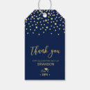 Search for graduation favor tags Navy blue