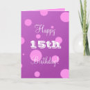 Search for 15th birthday cards Teen girl