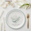 Search for teal and gold plates Watercolor floral