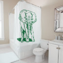 Search for green stripes shower curtains White