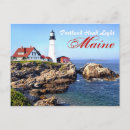 Search for maine lighthouse postcards Head