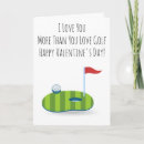 Search for golf valentines day cards Funny