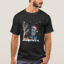 Search for wolf christmas tshirts Tree
