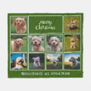 Search for pet photo blankets Merry christmas