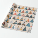 Search for native american wrapping paper Teepee