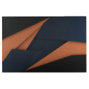Search for navy blue and orange art Geometric pattern