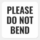 Search for fragile labels Do not bend