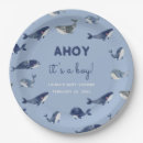 Search for baby shower paper plates Whale