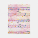 Search for music blankets Colorful