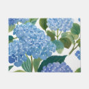 Search for hydrangea doormats Blue