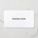 Search for uv business cards Minimalist