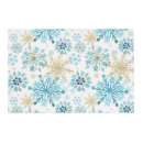 Search for snowflake placemats Glitter