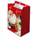 Search for snowman gift bags Vintage