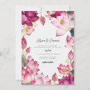 Search for indian lotus wedding invitations Couple