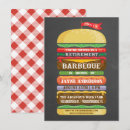 Search for retirement bbq invitations Gingham