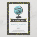 Search for welcome to the world invitations Globe