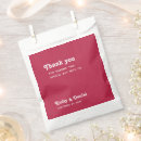 Search for thank you message favor bags Couple