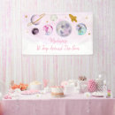 Search for outer space banners Rocket ship birthday