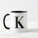Search for letter k mugs Minimalist