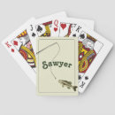 Search for fish playing cards Outdoors