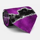 Search for purple sparkle ties Metallic