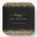 Search for new years eve plates Happy new year