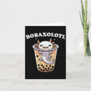 Search for milk tea with boba cards stamps Axolotl