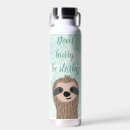 Search for sloth water bottles Illustration