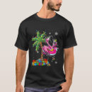 Search for tropical christmas tshirts Xmas
