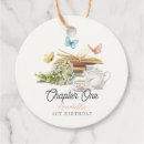 Search for 1st birthday favor tags Floral