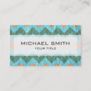 Search for aztec business cards Zigzag