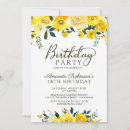 Search for floral 18th birthday invitations Watercolor