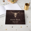 Search for western wedding guest books Rustic