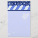 Search for snowflake stationery paper Cold