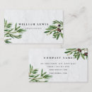 Search for greek business cards Olive branch