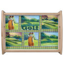 Search for golfer serving trays Clubs