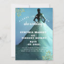 Search for bride and groom silhouette wedding invitations Leaves