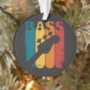 Search for bass guitar ornaments Band