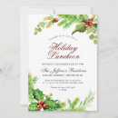 Search for luncheon christmas invitations Modern