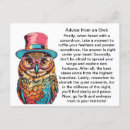 Search for owl quotes cards stamps Wisdom