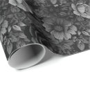 Search for black floral print wrapping paper Flowers