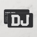 Search for dj business cards party