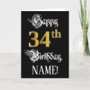 Search for 34th birthday cards Thirty fourth birthday