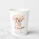 Search for bridal shower paper cups Peonies