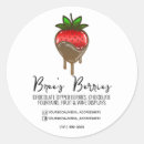 Search for chocolate strawberries stickers Berry