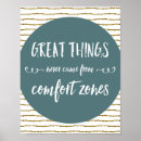 Search for comfort zone posters Typography