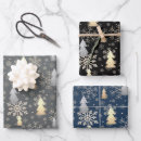 Search for black and silver wrapping paper Merry christmas