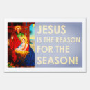 Search for jesus reason season outdoor signs Religious christmas