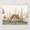 Search for rabbit postcards Whimsical