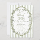 Search for baby carriage invitations For her